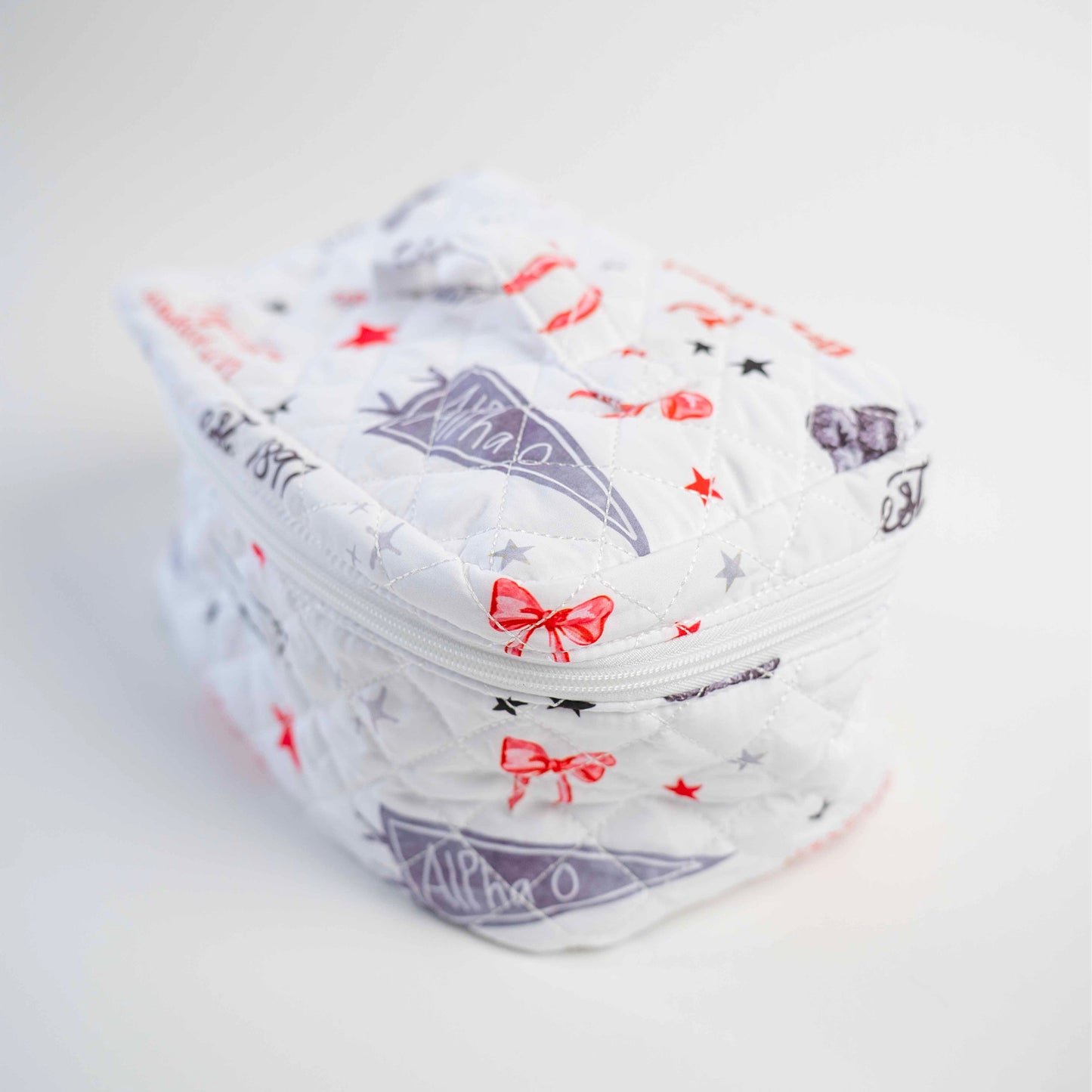 Alpha Omicron Pi Make Up Toiletry Bag