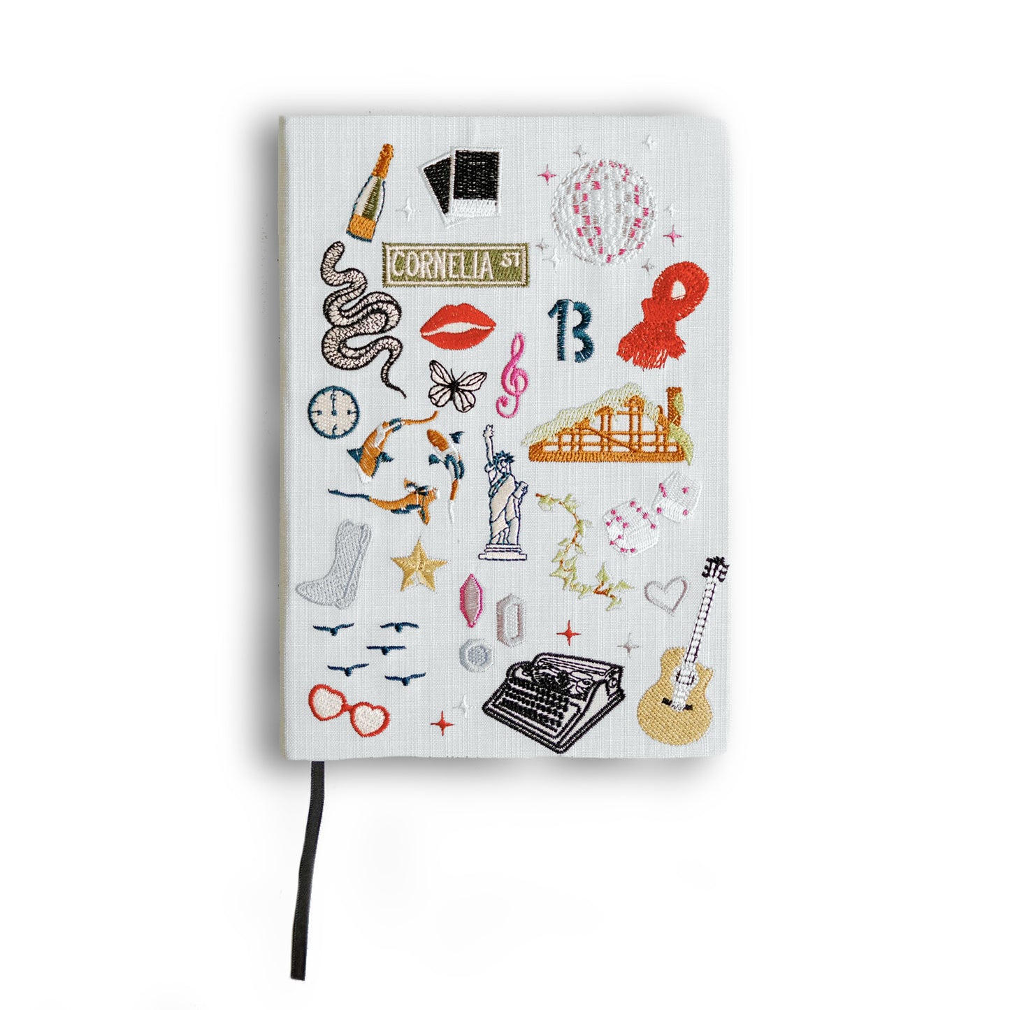 Embroidered Taylor Swift Hardcover Notebook