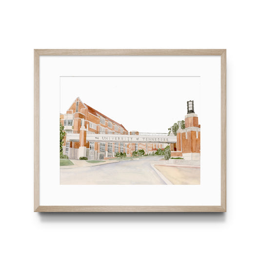 University of Tennessee Sign Art Print