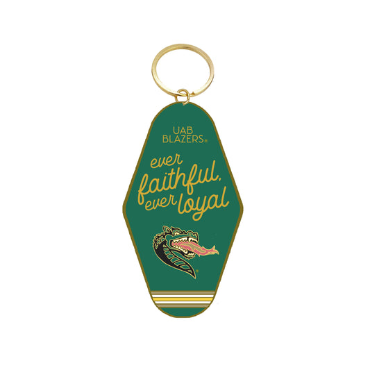 UAB Enamel Keychain