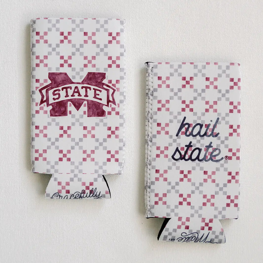 Mississippi State University Skinny Koozie
