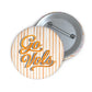 Tennessee Striped "Go Vols" Game Day Button