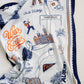 Auburn University Striped Silk Scarf