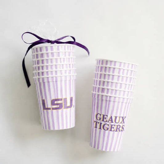 LSU "Geaux Tigers" Stadium Cup Set