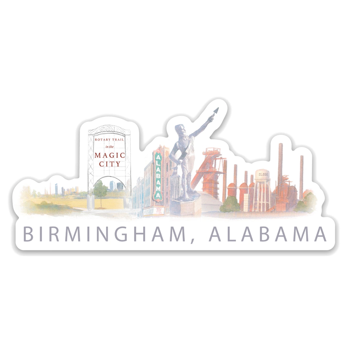 Birmingham, Alabama sticker
