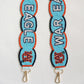 Auburn Fully Beaded Scalloped Purse Strap