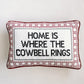 Mississippi State University Needlepoint Pillow