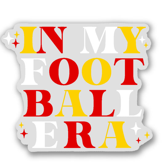 "In My Football Era" Sticker