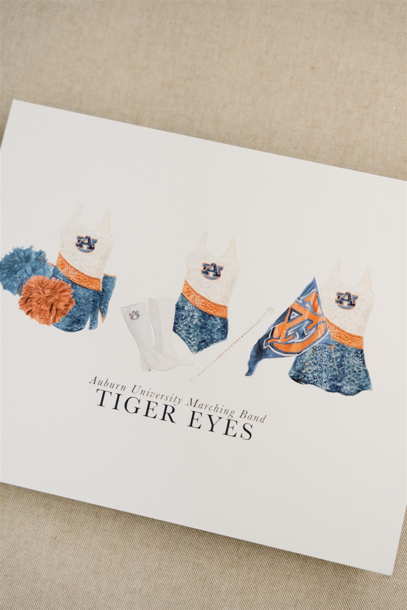 Tiger Eyes Uniform Print