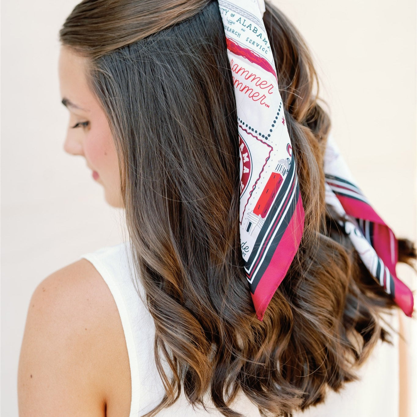 Alabama Silk Scarf
