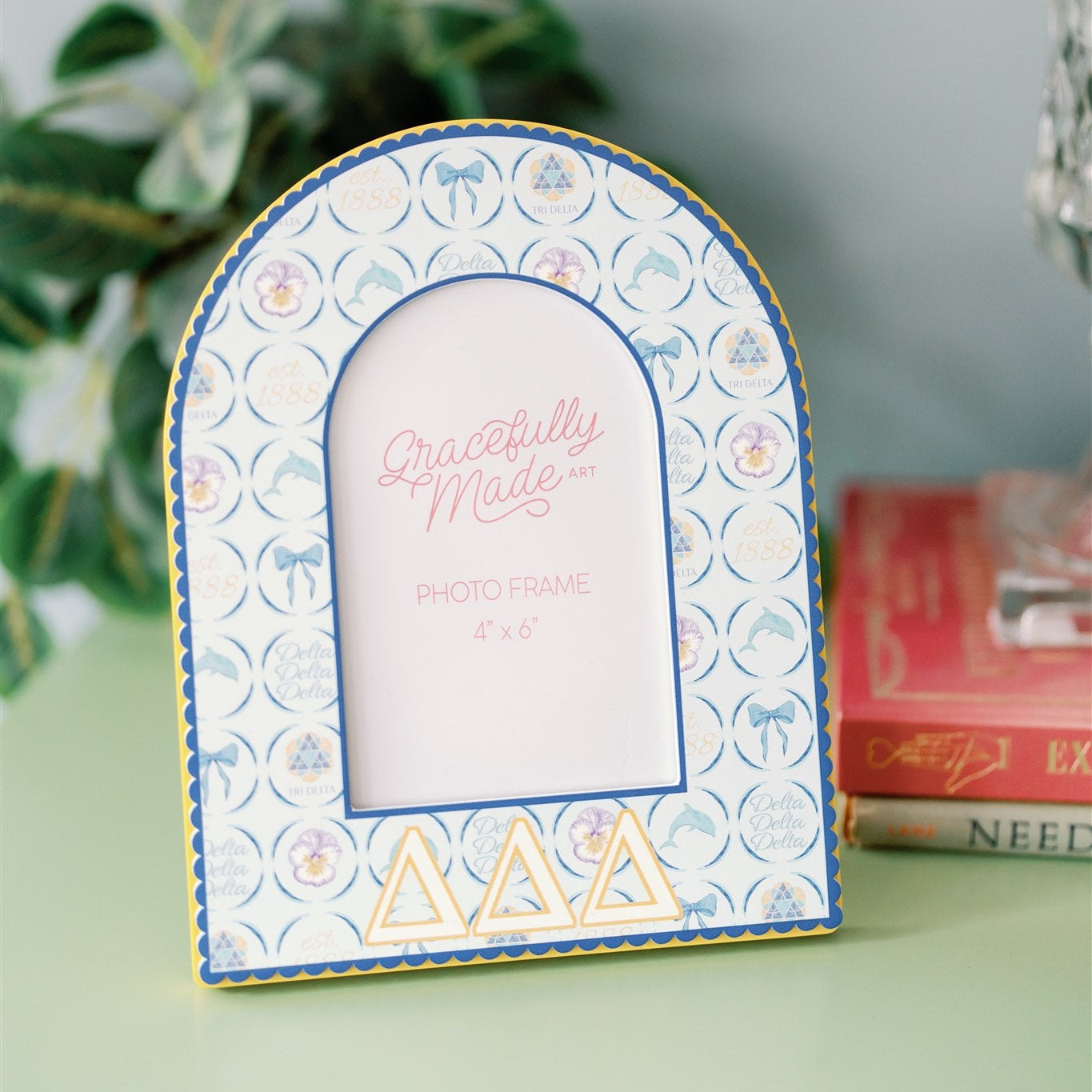 Delta Delta Delta (Tri Delta) Picture Frame