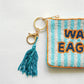 Auburn University Beaded Coin Purse