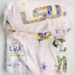 LSU Flannel Fleece Blanket