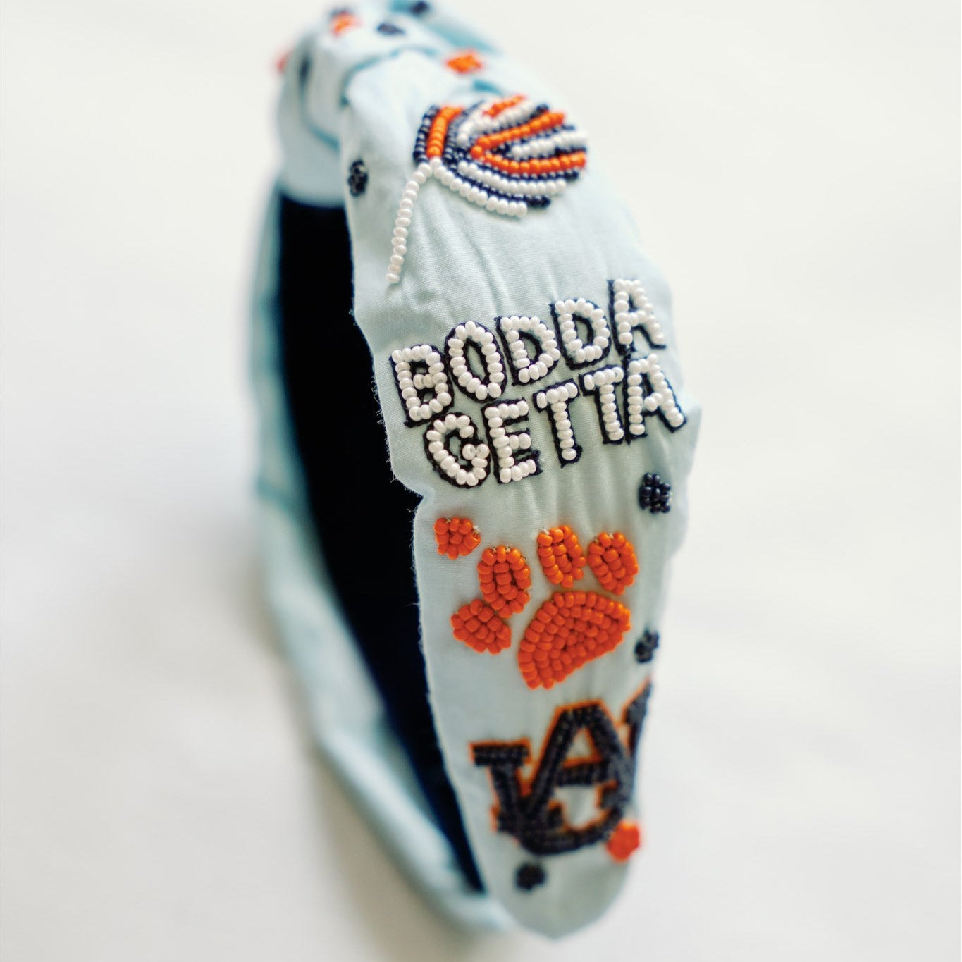 Auburn University Beaded Headband