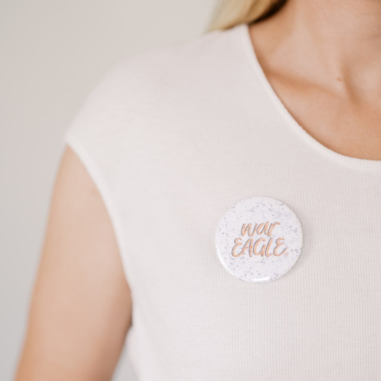 Auburn "War Eagle" Game Day Button