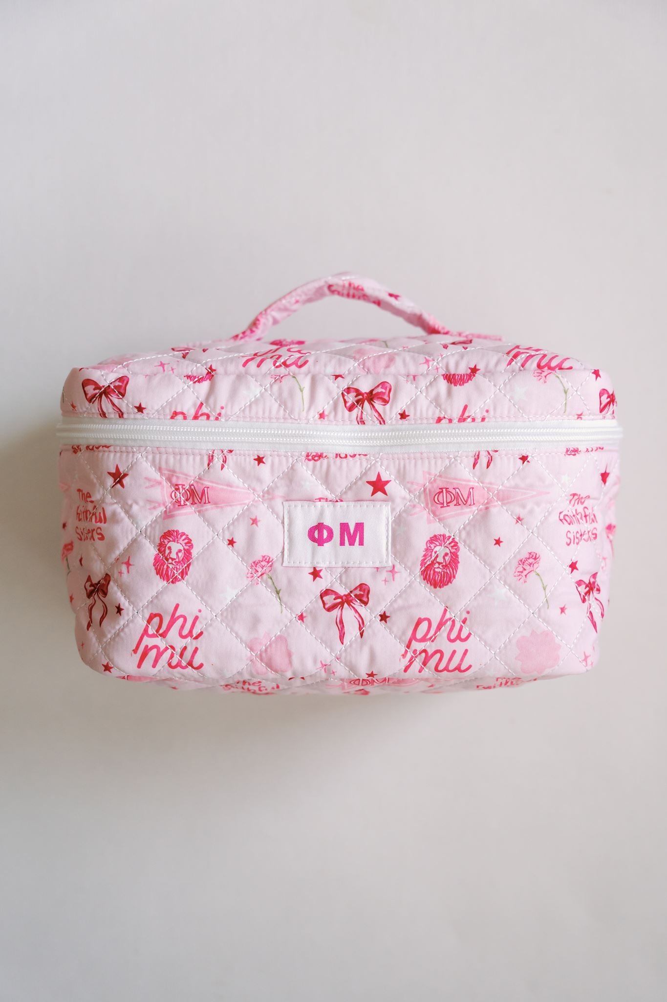 Phi Mu Toiletry Bag