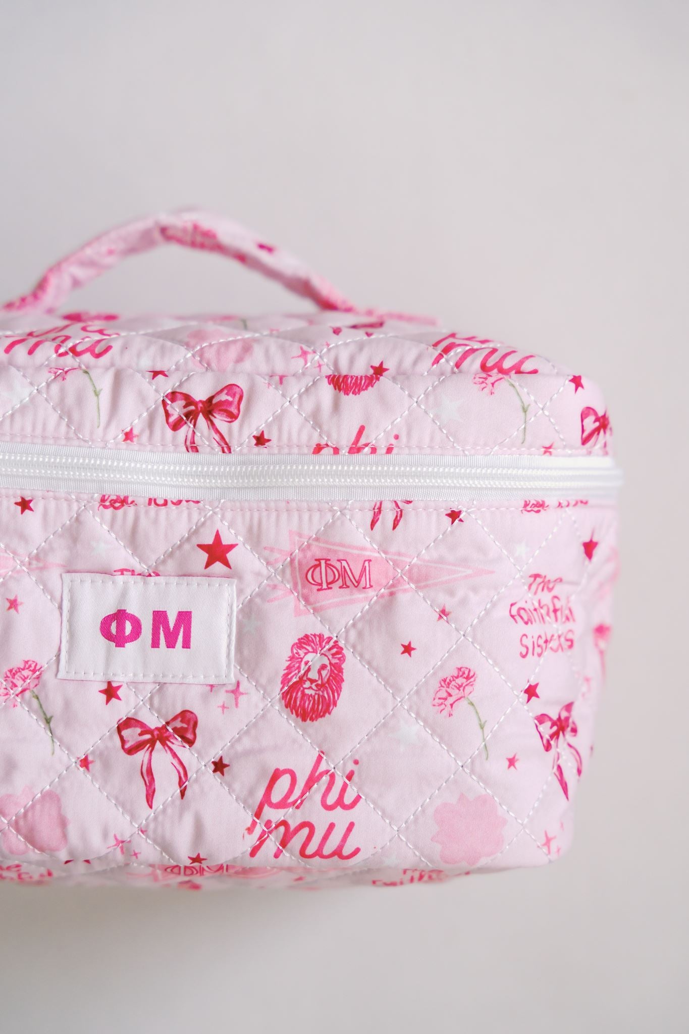Phi Mu Toiletry Bag
