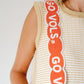 University of Tennessee Fully Beaded Scalloped Purse Strap