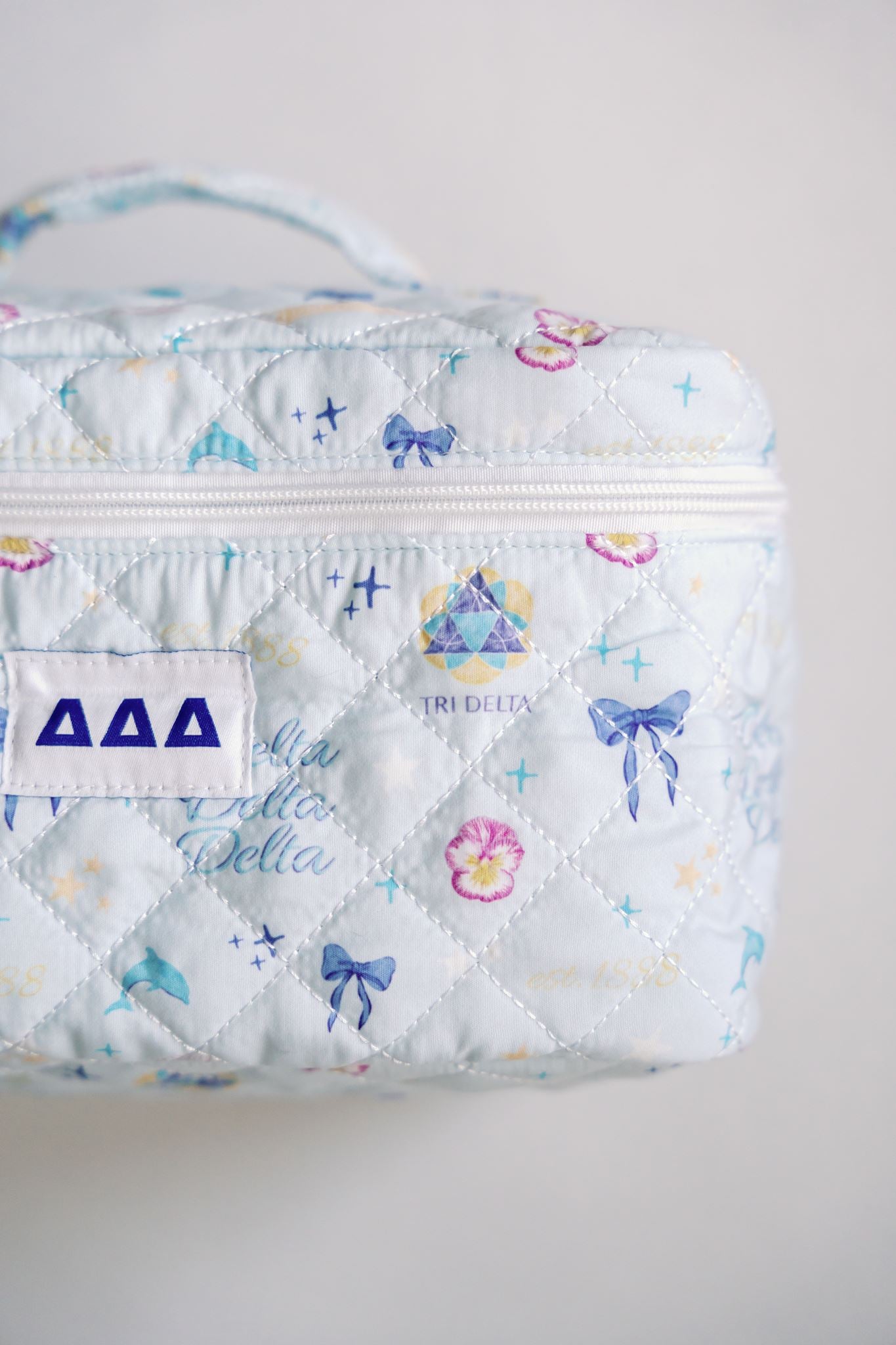 Delta Delta Delta Toiletry Bag