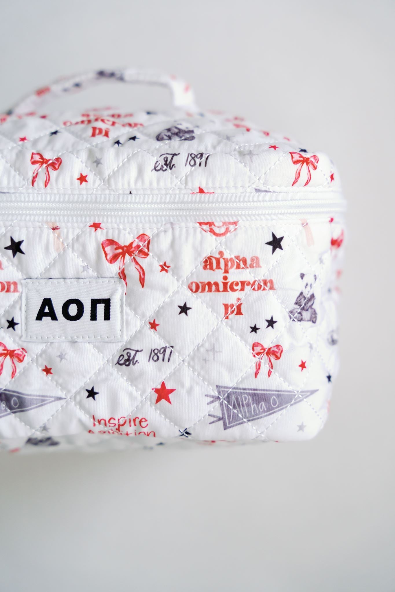 Alpha Omicron Pi Toiletry Bag