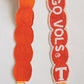 University of Tennessee Fully Beaded Scalloped Purse Strap