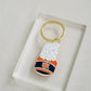 Auburn University Band Hat Enamel Keychain