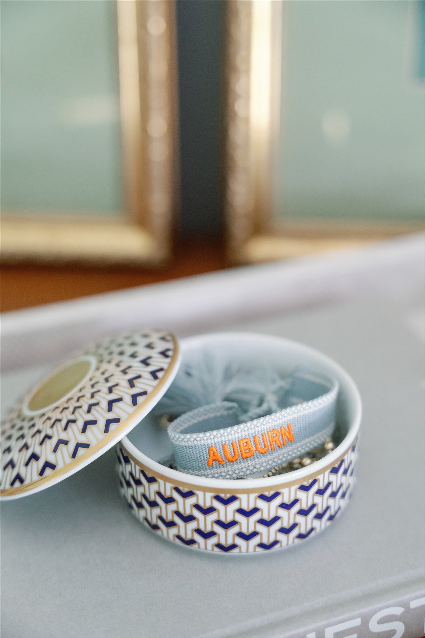 Auburn University Woven Bracelet