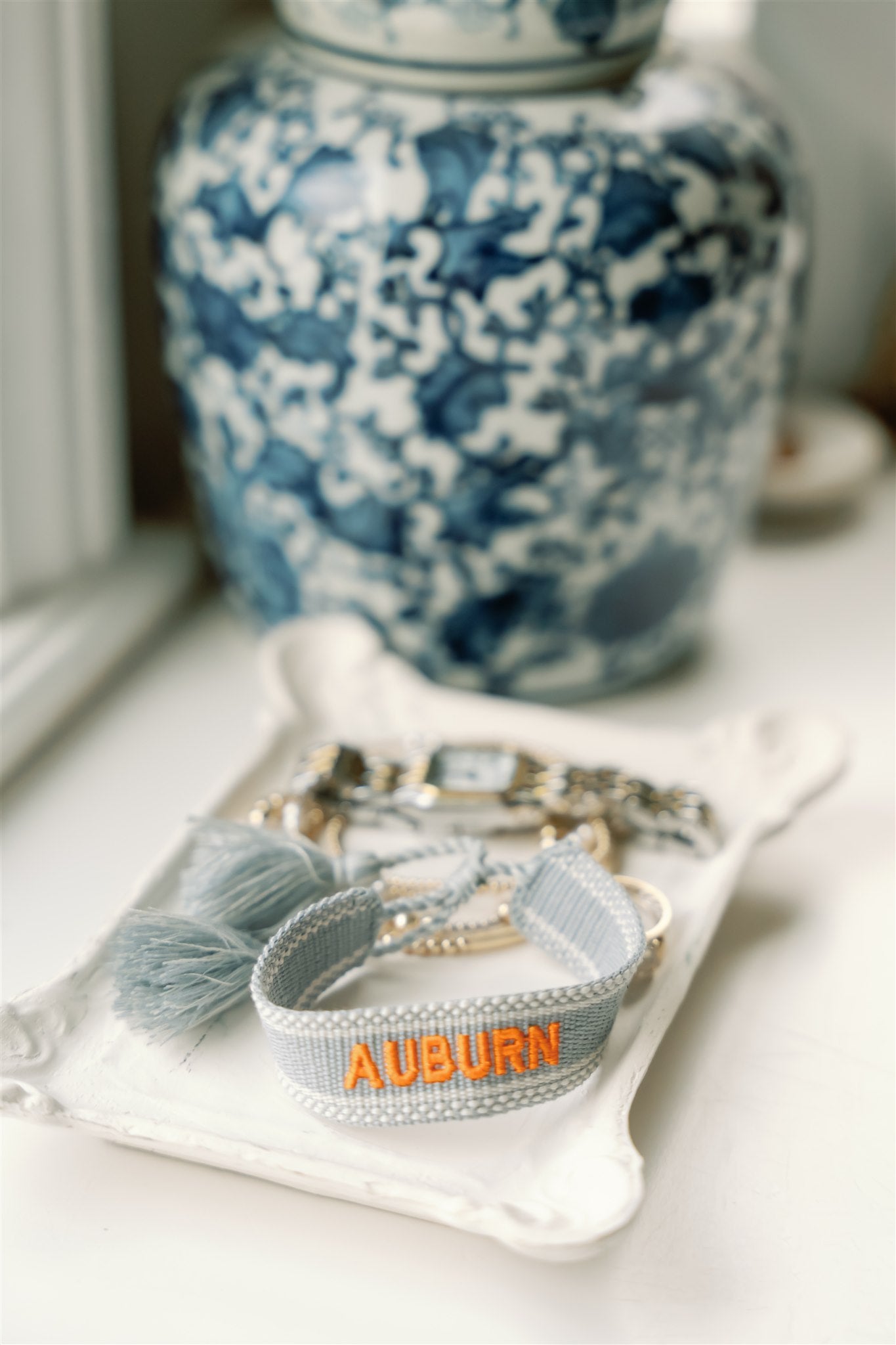 Auburn University Woven Bracelet