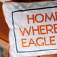 Eagle Needlepoint Pillow