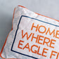 Eagle Needlepoint Pillow