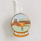 Enamel Tennessee Snow Globe Ornament
