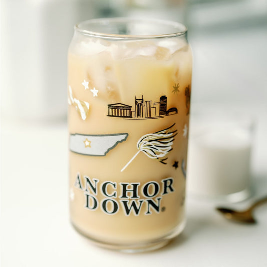 Vanderbilt University Glass Cup