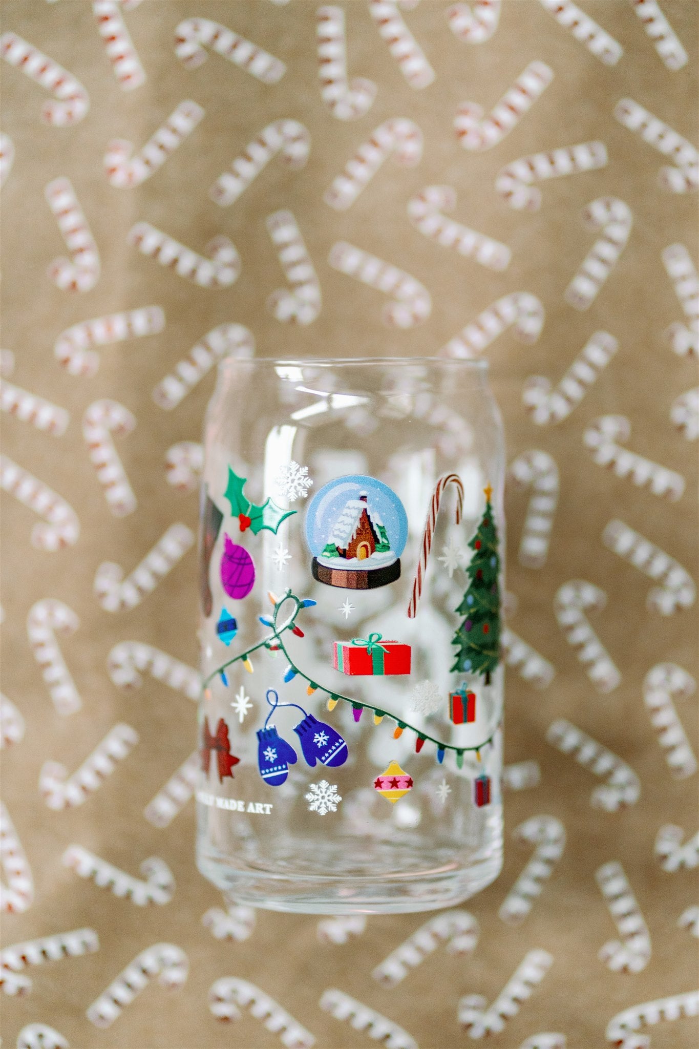 Christmas Glass Cup *NEW*