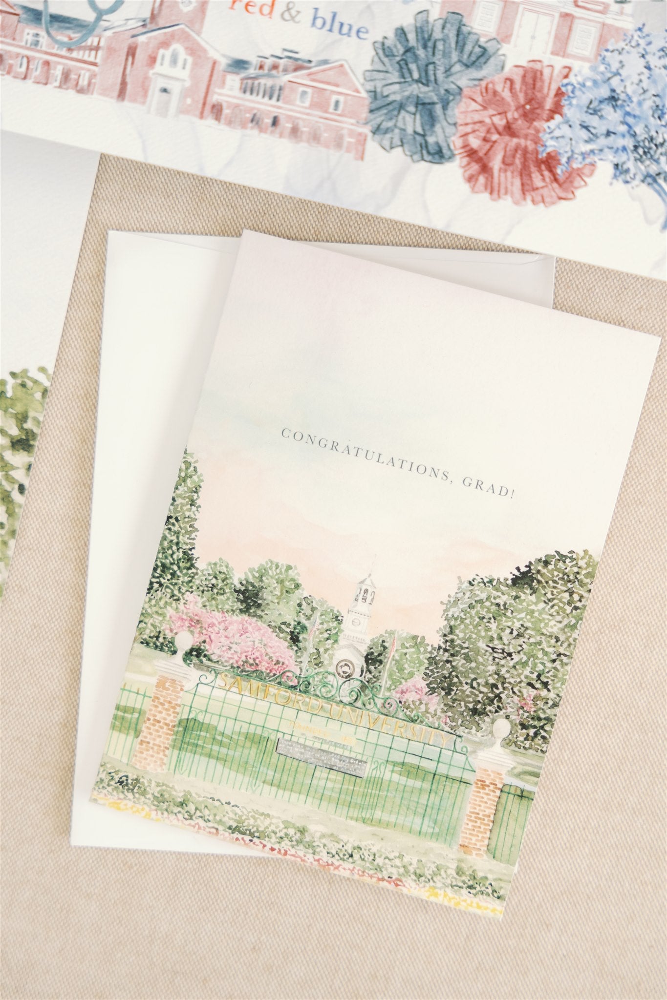 Samford Graduation Greeting Card