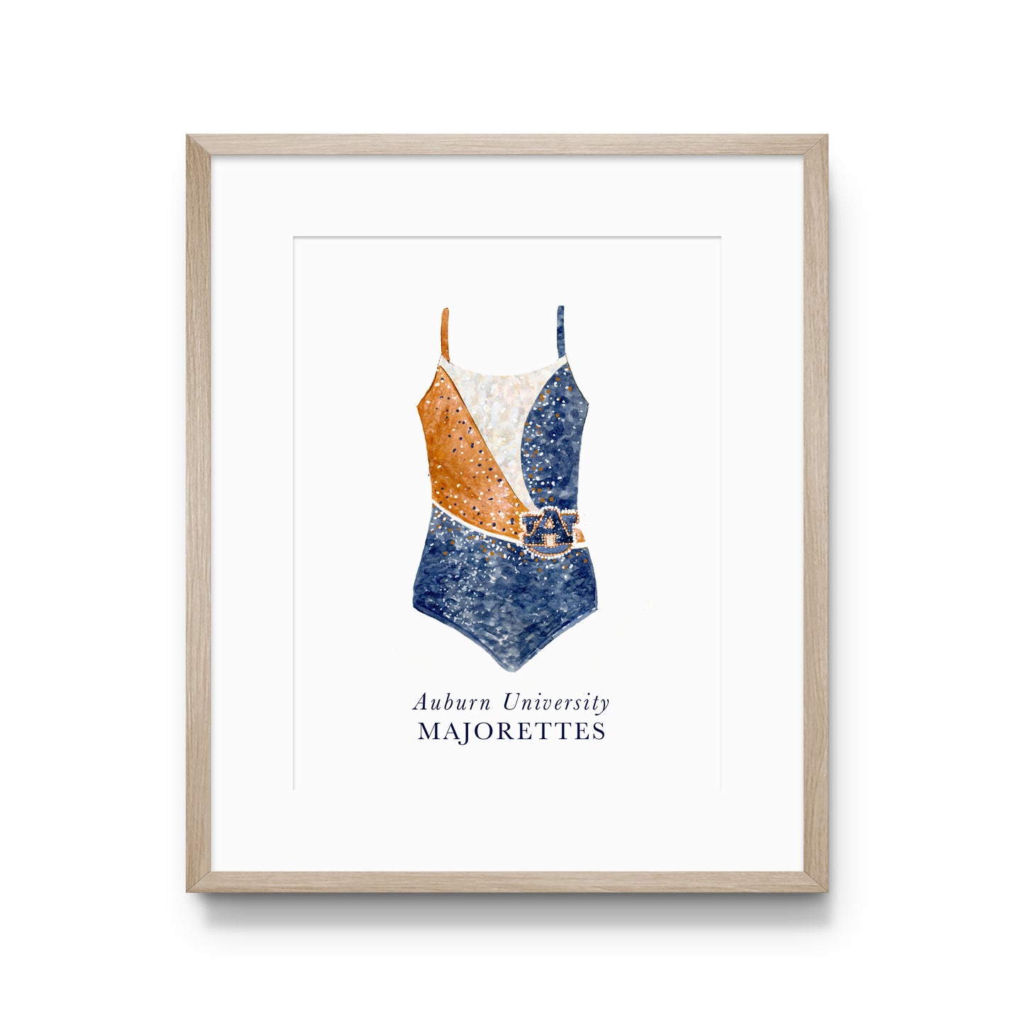 Tiger Eyes Majorette Uniform Print
