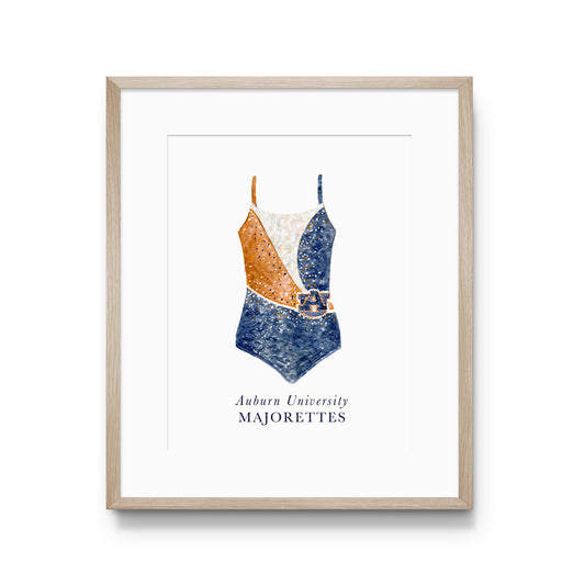 Tiger Eyes Majorette Uniform Print