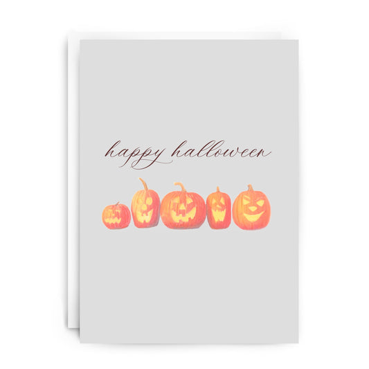 "Happy Halloween" Greeting Card