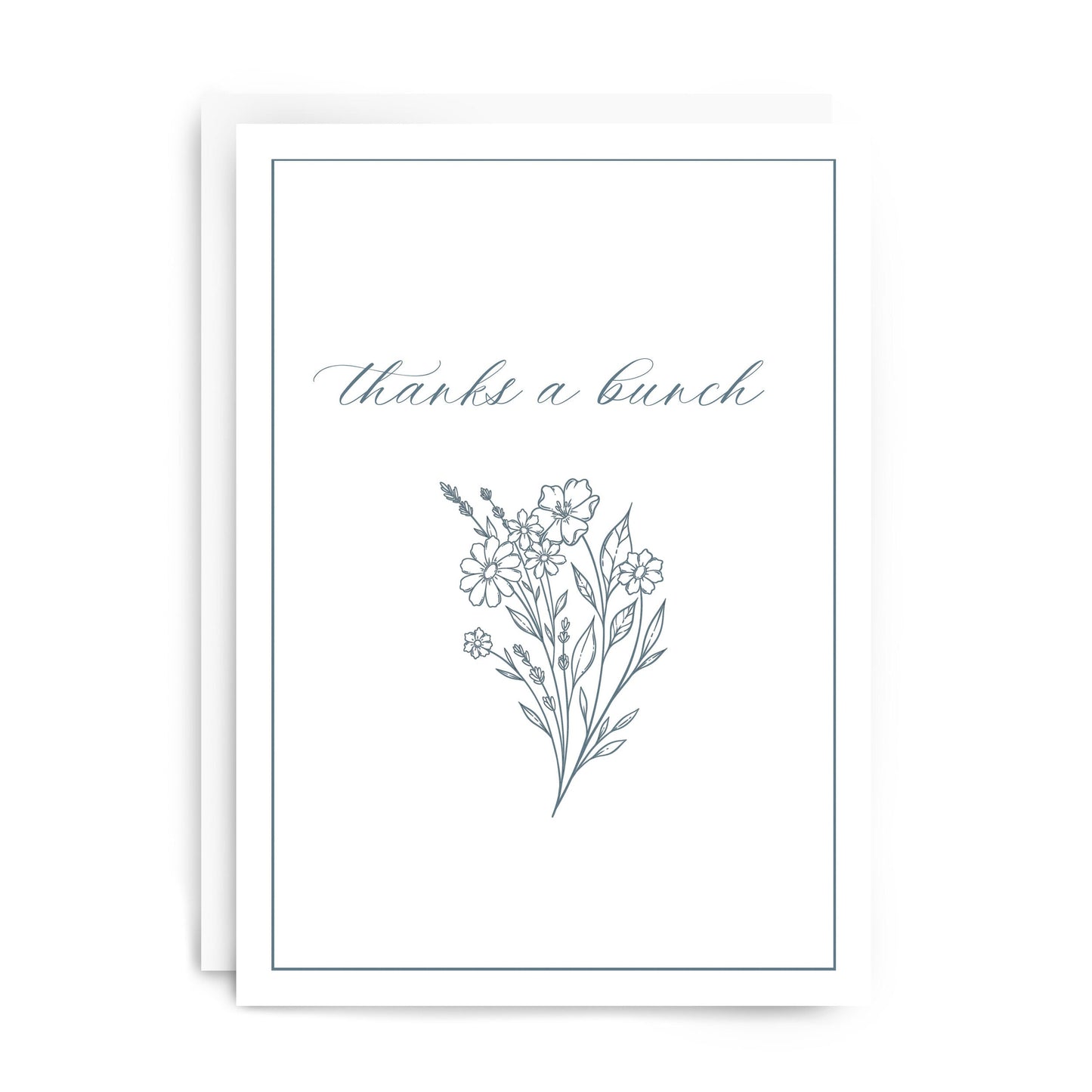 "Thanks A Bunch" Greeting Card