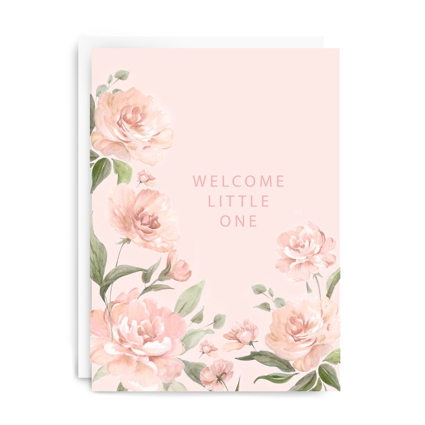 Flower Welcome Greeting Card