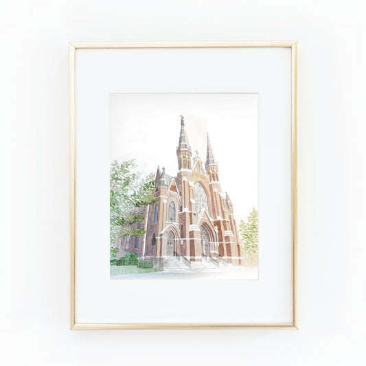 The Cathedral of Saint Paul Print